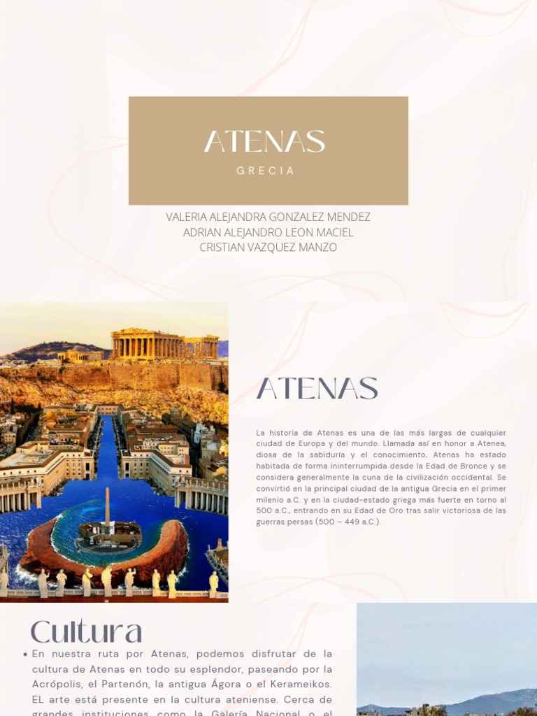 Cultura y Historia de Atenas Antigua | PDF