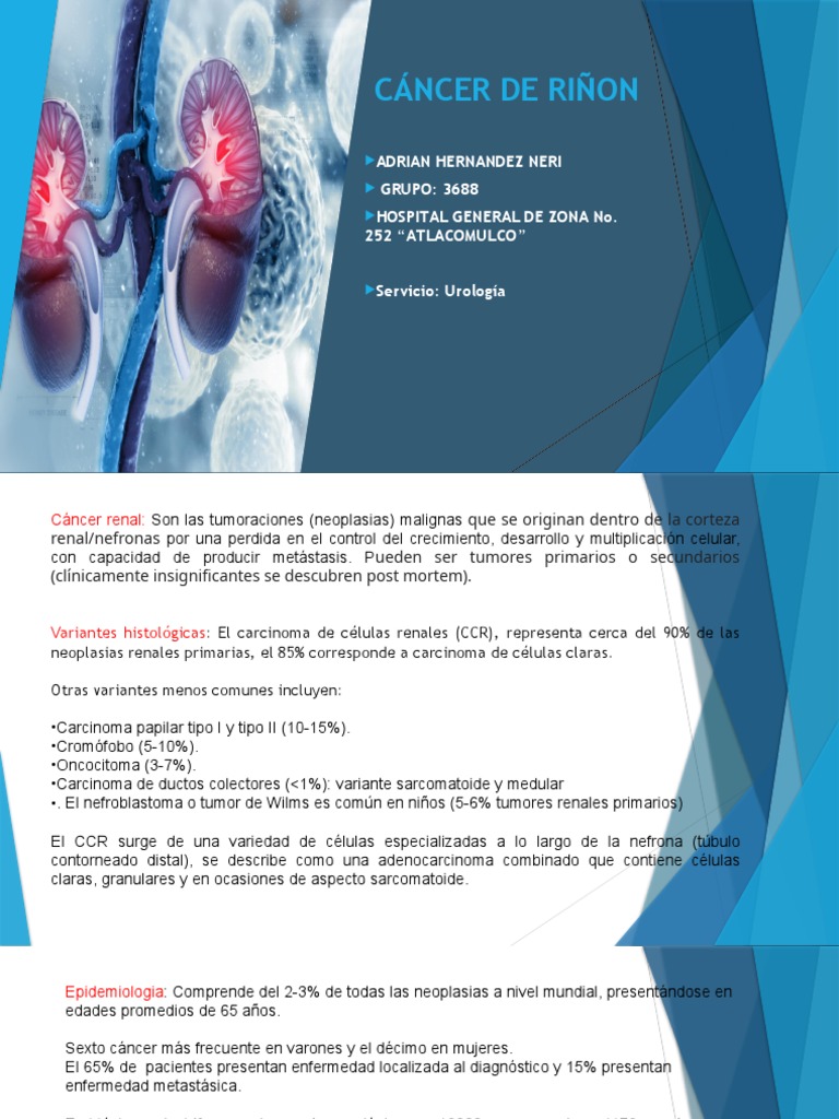 Cáncer De Riñón Pdf , CÁNCER DE RIÑÓN Cáncer de r – YAPB