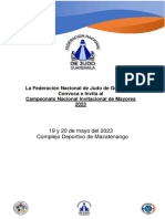 Bases de Competencia Nacional Invitacional de Mayores Ver 01 2023