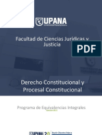 Derecho Constitucional y Procesal Constitucional Décima Primera Sesión