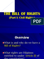 The Bill of Rights: (Part I: Civil Rights)