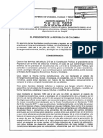 Decreto 1250 Del 26 de Julio de 2023