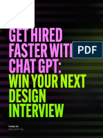 Get Hired Faster With ChatGPT