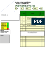 Asignacion de Actividades Cfe Junio