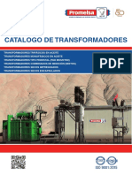 Catálogo de Transformadores Promelsa