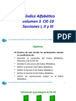 Volumen III Descripcion Estructura, Secciones I, II y III