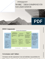 6 COSO Framework ERM Components and Limitations