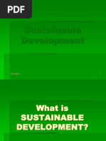 Sustainable Development 1
