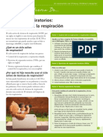 Breathing Exercises Active Cycle of Breathing (Let's Talk About... Pediatric Brochure) Spanish