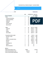 Planilha Precificacao Consultorias