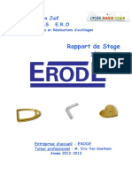 Rapport de Stage 1 Ère Année