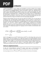 Newey-West Estimator