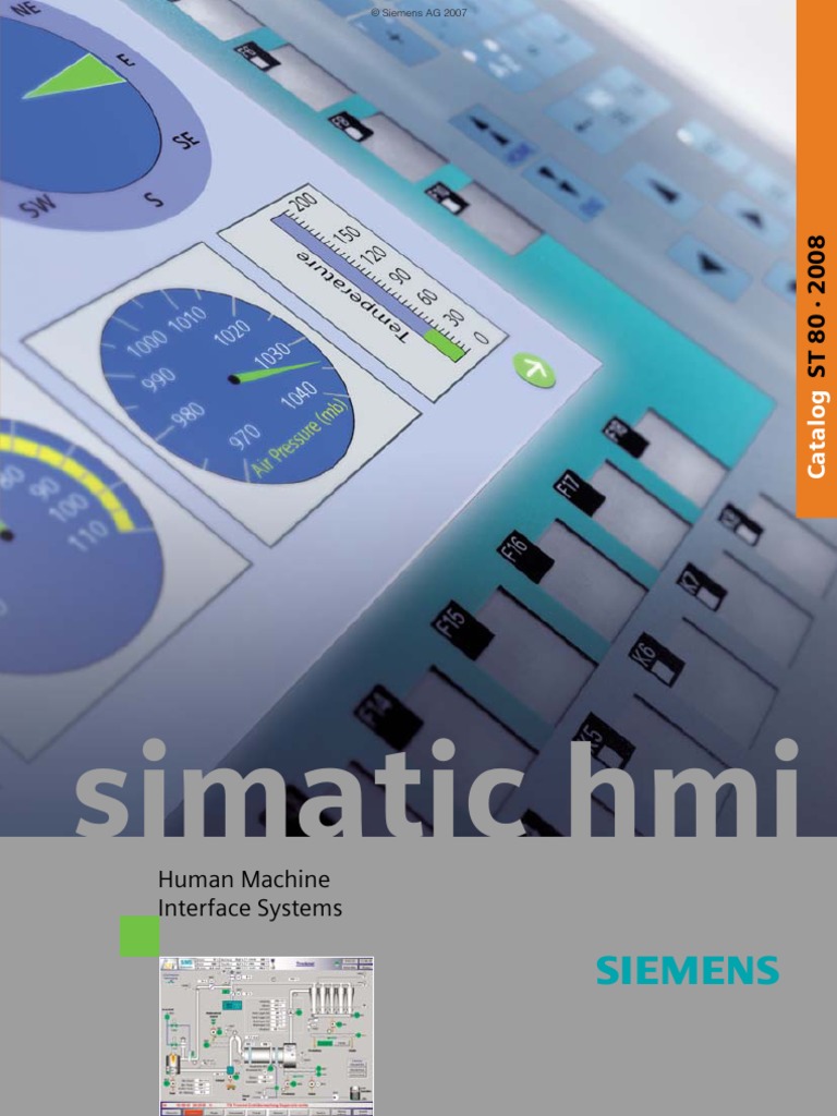 Human Machine Interface Catalog 2008 | PDF | Automation | Scada