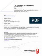 Trauma Focused Art Therapy in The Treatment of Posttraumatic Stress Disorder A Pilot Study