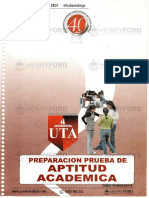 Aptitud Académica UTA 