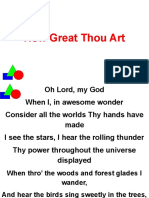 How Great Thou Art