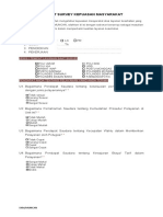 Format Survey Kepuasan Masyarakat