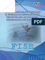 FISE - Guía de Evaluación (Formulación) Hídrica