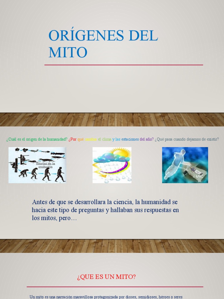 Mitos De La Creación Del Universo Pdf Ciencias Sociales