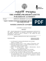 Part I - Notifications by Government, Heads of Departments and Other Officers