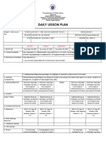Daily Lesson Plan: Department of Education