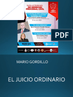 GORDILLO GALINO, Mario Estuardo Juicio Ordinario