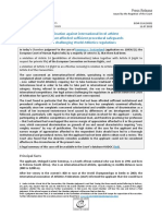 Discrimination Against International-Level Athlete Who Was Not Afforded Sufficient Procedural Safeguards When Challenging World Athletics Regulations