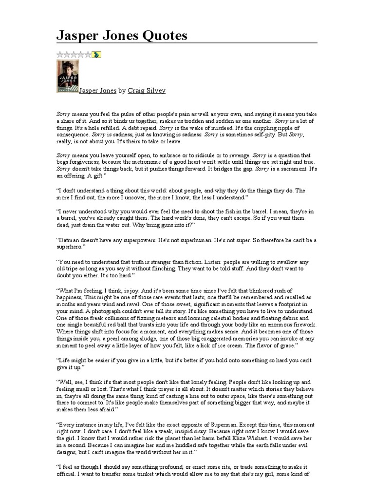 Jasper Jones Quotes PDF