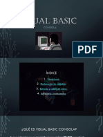 Exposicion de Visual Basic Consola