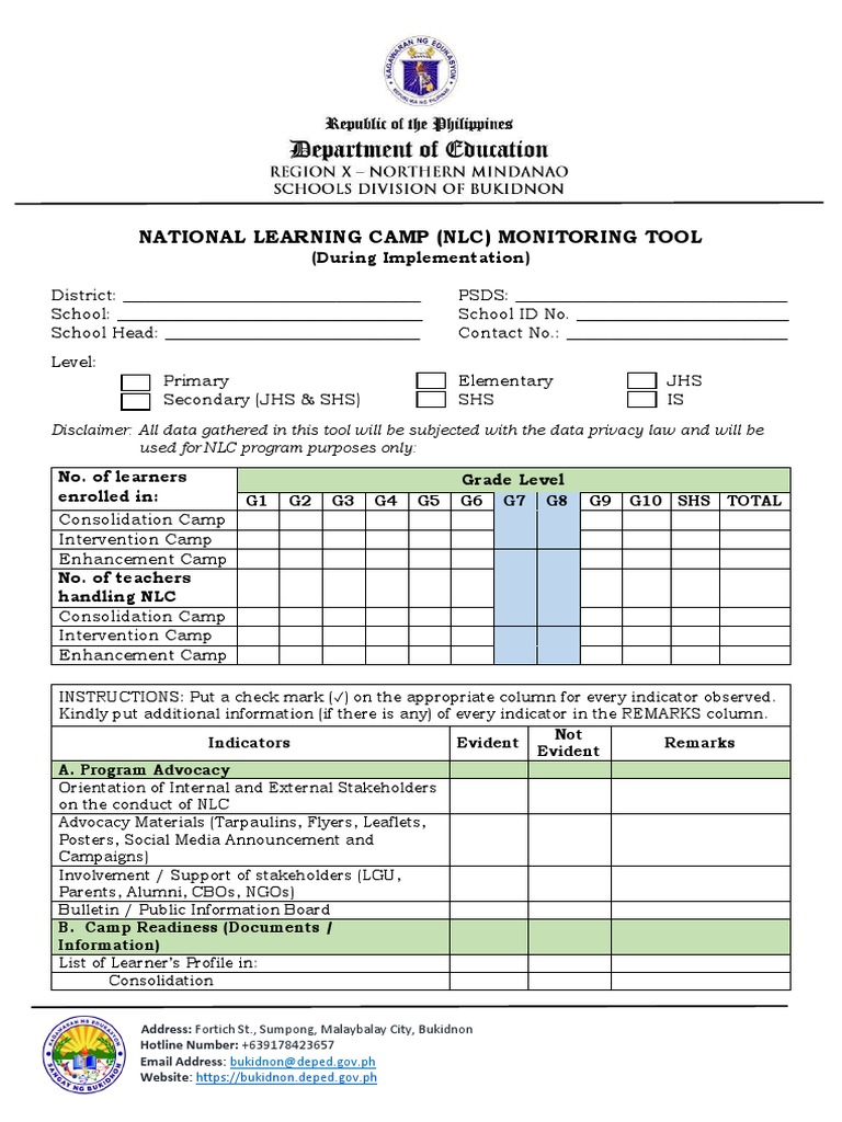 2023 NLC Monitoring Tool PDF