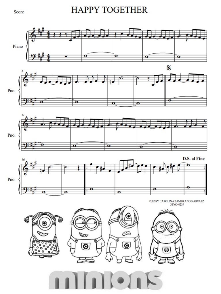 Minion Piano Nicolas | PDF