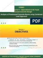 Ce0061 Professional Course 4 - (Specialized 2) Ste Track: Prestressed Concrete Design