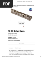 RBL Premium Precision Industrial Chains Pic2010 | PDF