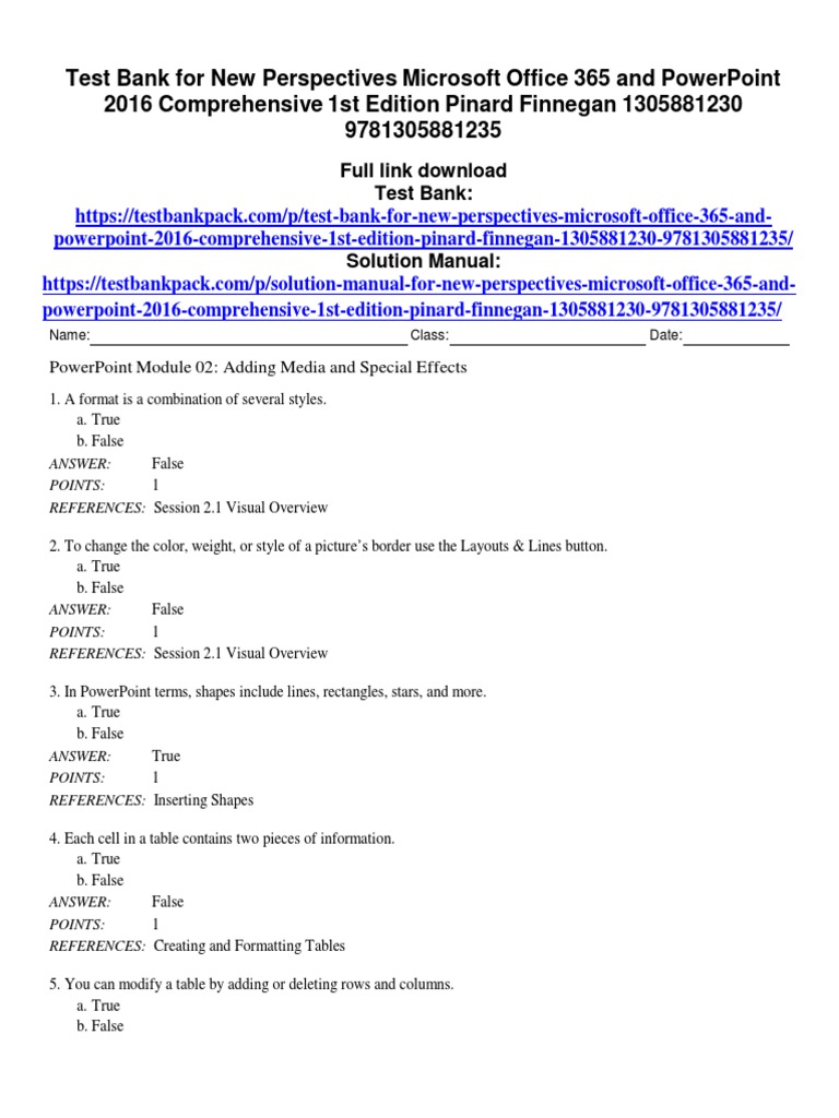 New Perspectives Microsoft Office and PowerPoint Comprehensive 1st