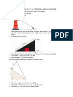 Latihan Soal PAT Matematika Kelas X 2223-1 - 230605 - 230806