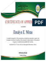 Certificate of Recognition For Guest of Honor and Speaker Template 5