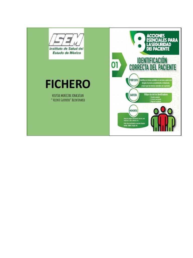 Acciones Esenciales para La Seguridad Del Paciente Aesp | PDF ...