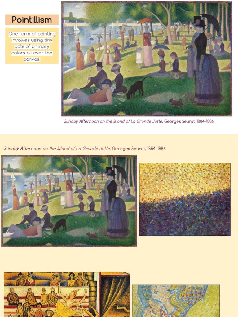 VISUAL ART YEAR 2 - Pointillism | PDF