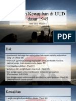 Peter David Wijaya 9 .1-PPKN Presentasi UUD 1945 Hak Dan Kewajiban