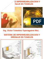 Sistema de Impermeabilizacion y Drenaje en Tuneles Alkorplan