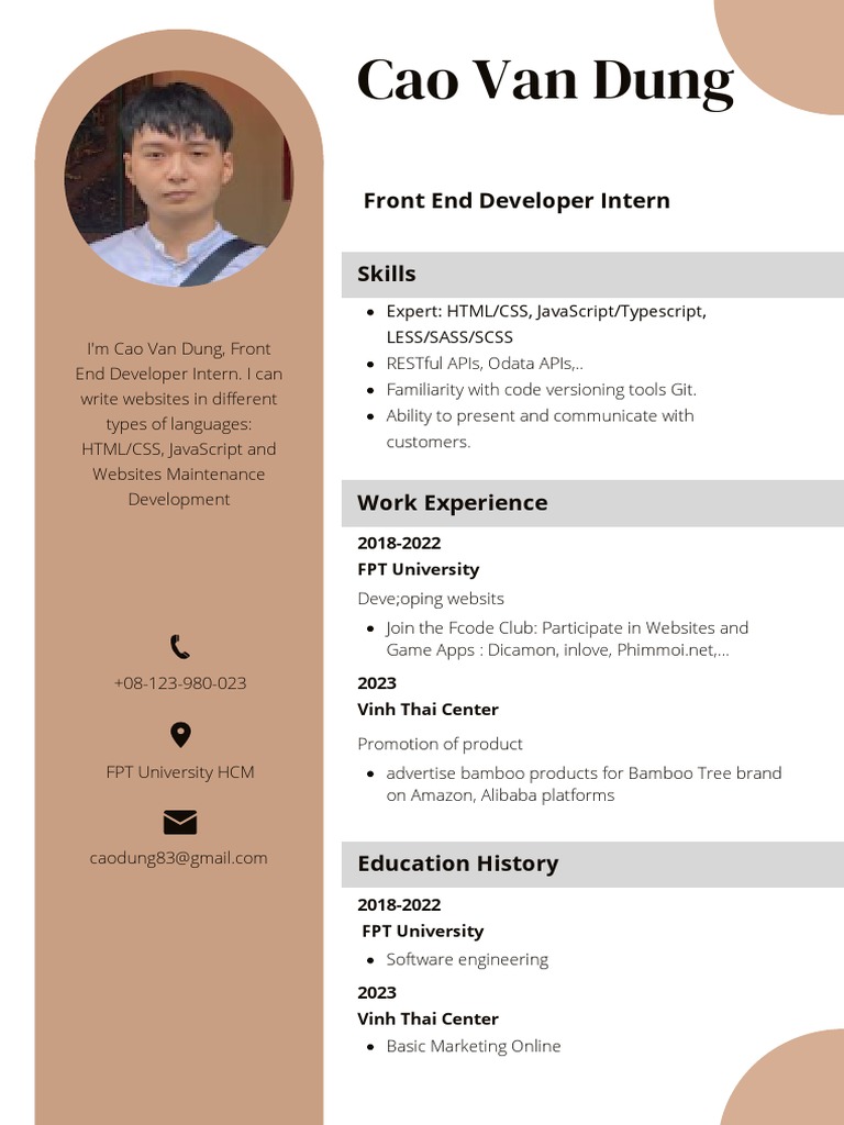 Green Black Simple Software Engineer CV | PDF