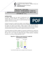 Mezclas y Ensayos Específicos Fe y Al