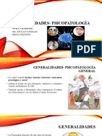 Generalidades Psicopatología