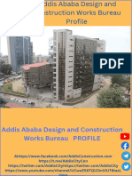 Addis Ababa Design Construction Works Bureau Organization Profile