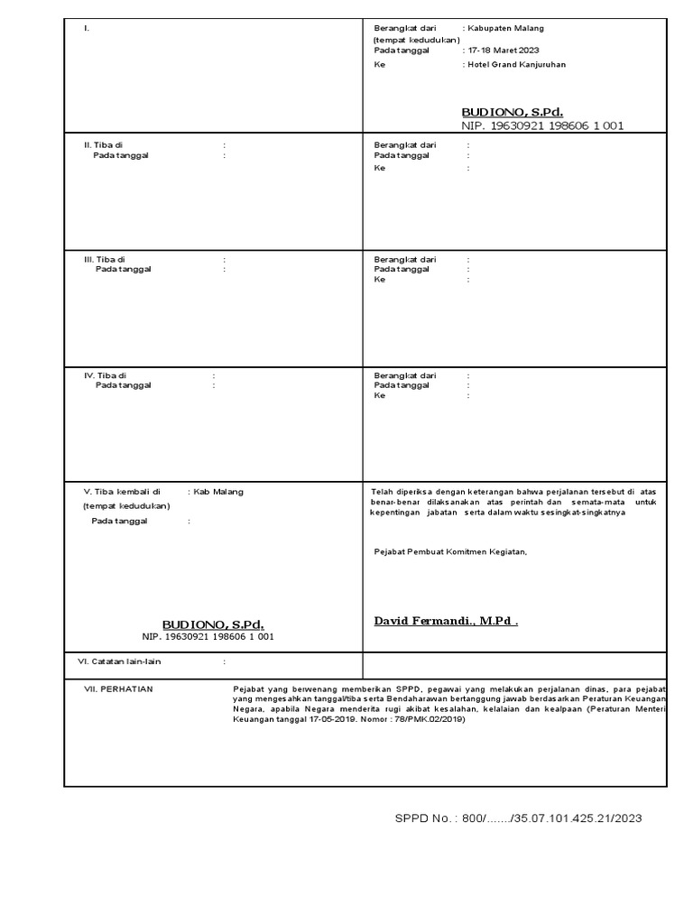 Form SPPD OK | PDF