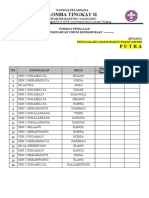 Lomba Tingkat Ii: - PENGETAHUAN UMUM KEPRAMUKAAN