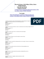 Physical Science 11th Edition Tillery Slater Test Bank