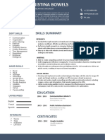 166 Functional Resume