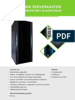 Datasheet Serverkast 600mm Glazen Deur NL PDF