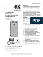 Technical Guide: Models: P Hu 80 Afue Upflow/Horizontal Gas-Fired Furnaces